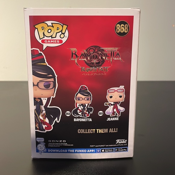 Bayonetta , Exclusive Funko Pop, #868 - Picture 3 of 6